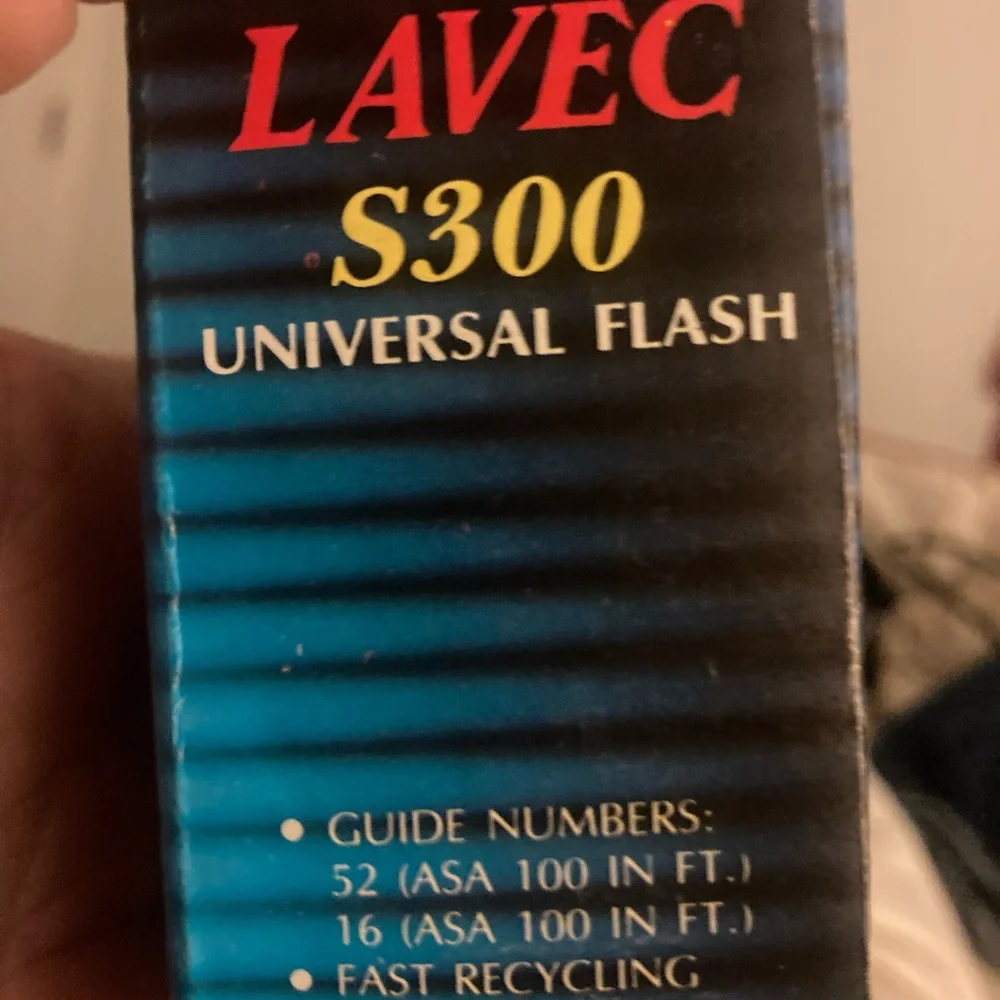 S300 Black Camera Flash